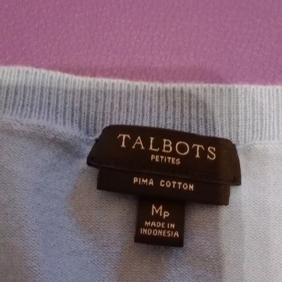 Blue Button Down Sweater - Picture 3 of 3